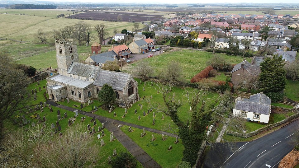 Holy Trinity Church just across the road.