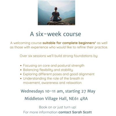 Yoga flyer