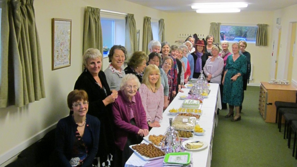 WI Buffet in the Side Hall