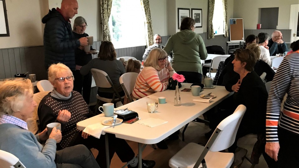 Coffee morning at the VH