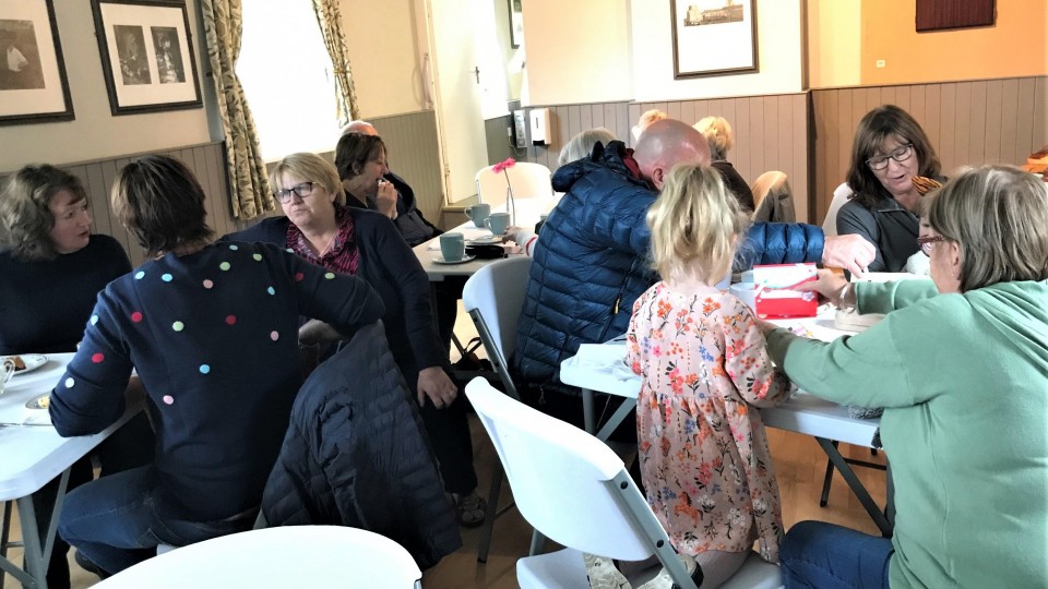 Coffee morning at the VH