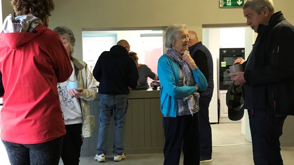 Coffee morning at the VH