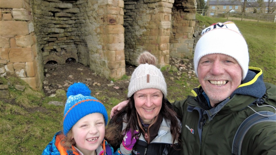 Sophia, Carole and Chris Bryce