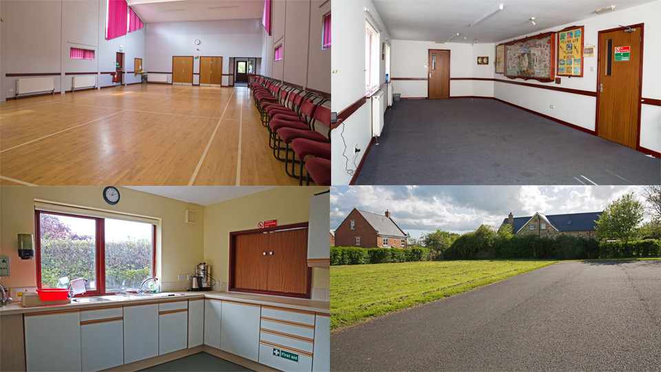 Picture of rooms and field
