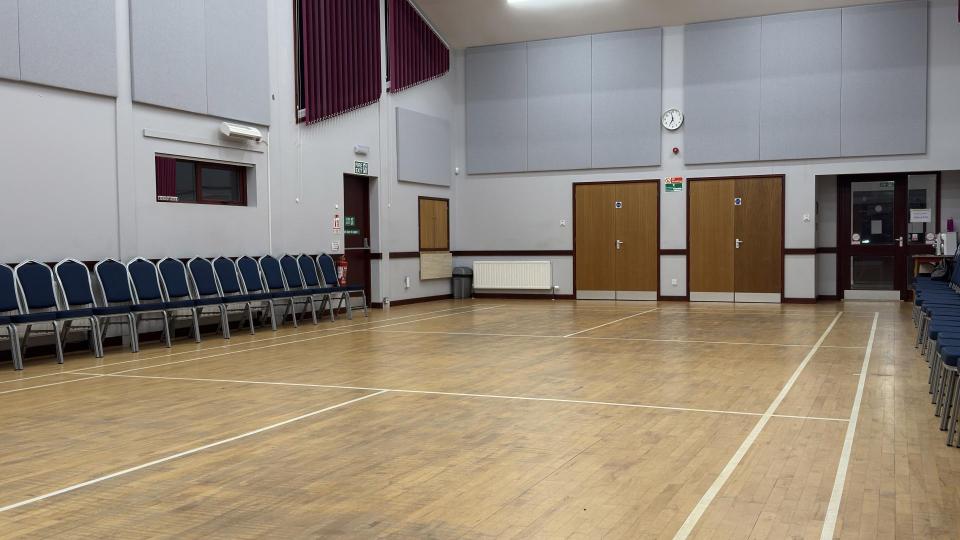 Main Hall viewed from the back