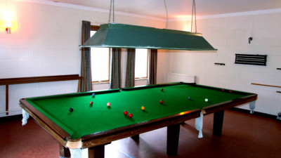 The Snooker room