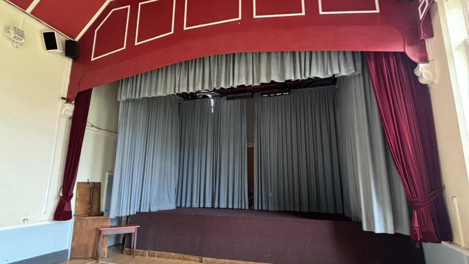 Stage area Munro Hall