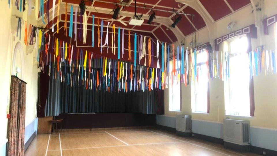 Munro Hall wedding decorations 2023