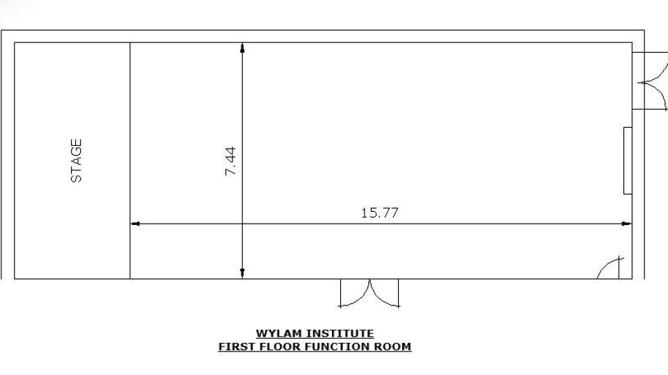 Floor plan Munro Hall