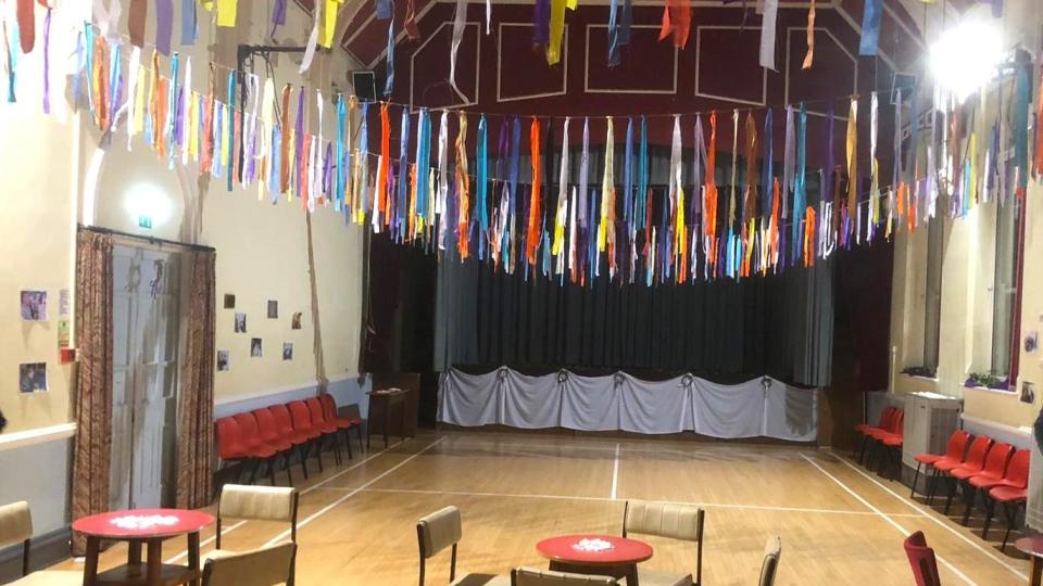 Munro Hall wedding decoration and tables 2023