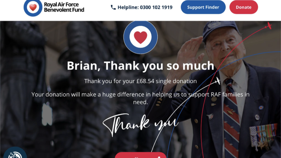 RAF Benevolent Find collection